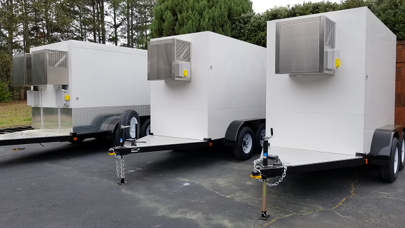 Refrigerated Pull Behind Trailers